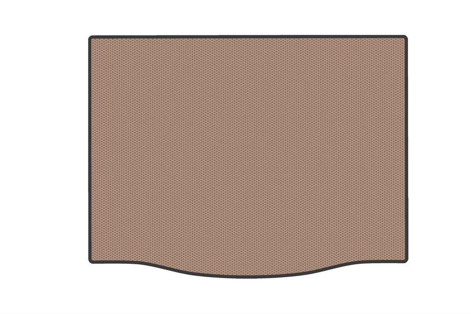 Honda HR-V 2021- Tapis de coffre en caoutchouc (Électrique, Beige) Photo 1