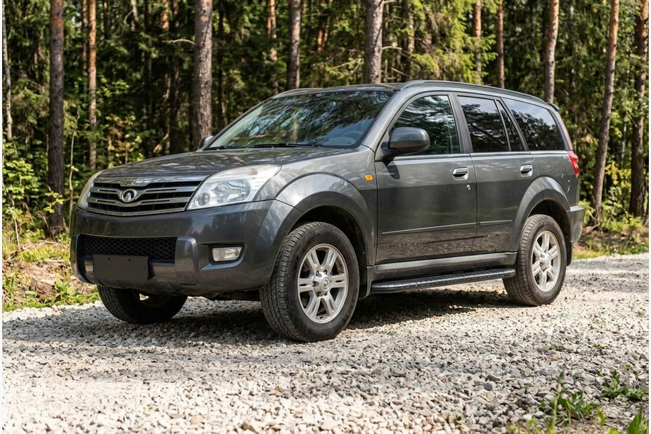 GreatWall Haval/Hover H3 2005-2013 Marchepieds Latéraux Bosphorus Black (2 pcs, Aluminium) Image