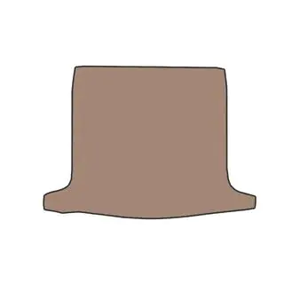 Tapis de coffre en caoutchouc (SD, beige) photo 1