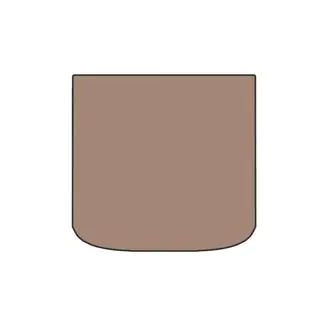 Tapis de coffre en caoutchouc V1 (Beige) photo 1