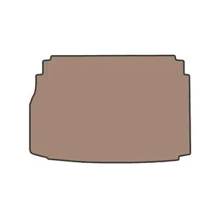 Tapis de coffre en caoutchouc (Essence, beige)