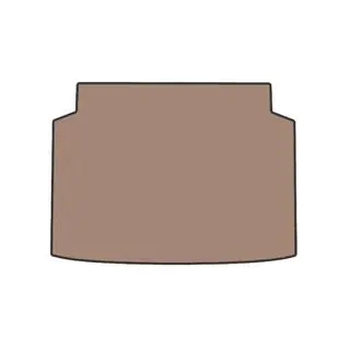 Tapis de coffre en caoutchouc (Beige) photo 1