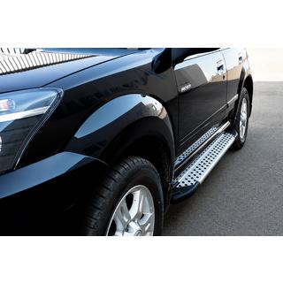 Marchepieds latéraux Allmond Grey (2 pcs, aluminium) GreatWall Haval/Hover H3 2005-2013 photo 1