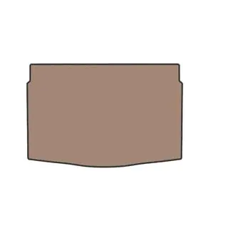 Tapis de coffre en caoutchouc V1 (Beige) photo 1