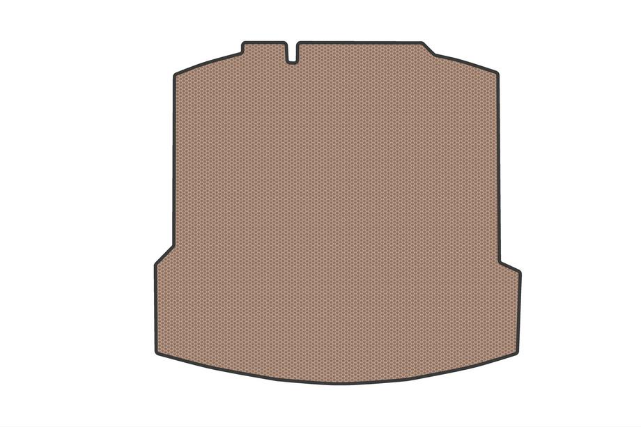 Seat Toledo 2012-2019 Tapis de coffre en caoutchouc (Beige) Image
