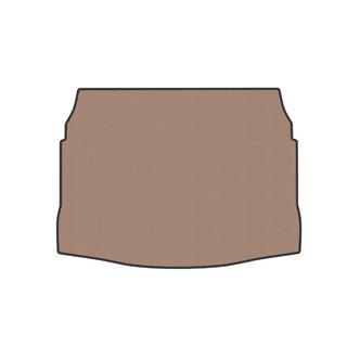 Tapis de coffre en caoutchouc (HB, plancher bas, beige) photo 1