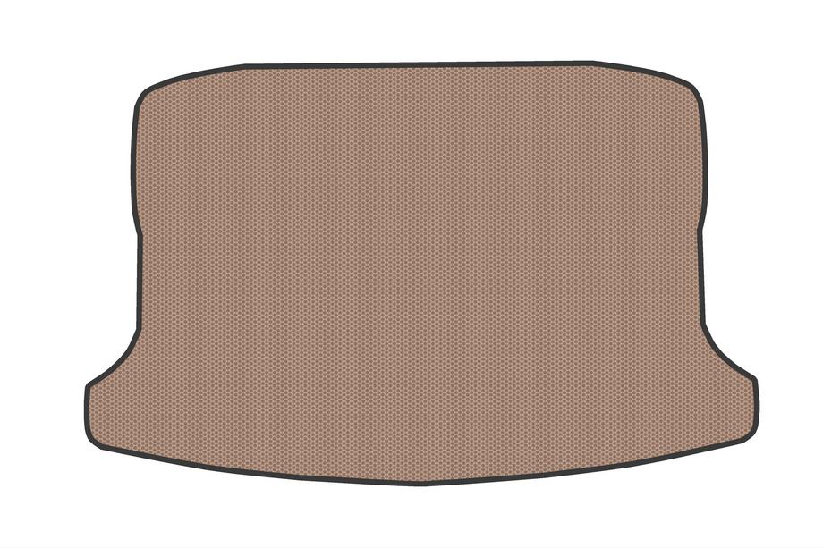 Volkswagen Taos/Tharu 2018–2024 Tapis de coffre en caoutchouc (Beige) Photo 1