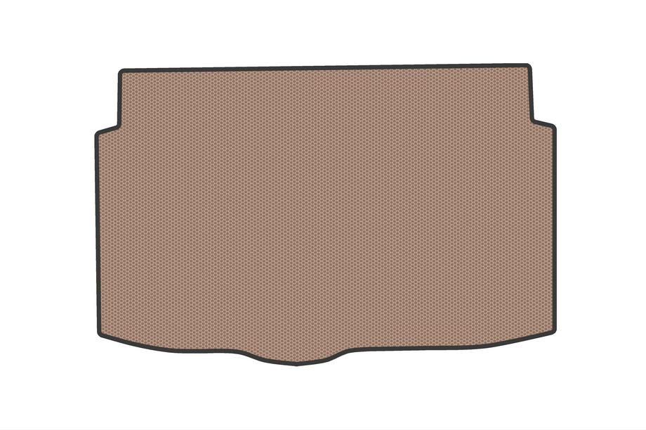 Hyundai I-20 2020- Tapis de Coffre en Caoutchouc V2 (Beige) Image