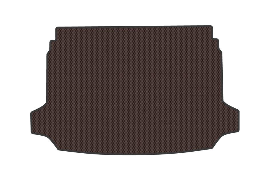 Fiat 600/600e 2023– Tapis de coffre en caoutchouc (Électrique, Marron) Image