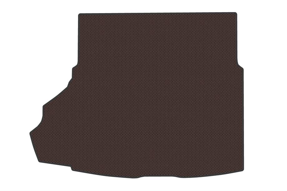 Ford Mustang 2015-2023 Tapis de coffre en caoutchouc V2 (Marron) Image
