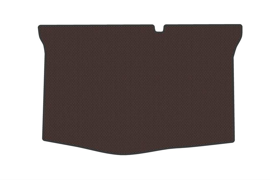 Hyundai I-20 2014-2020 Tapis de Coffre en Caoutchouc (Marron) Image