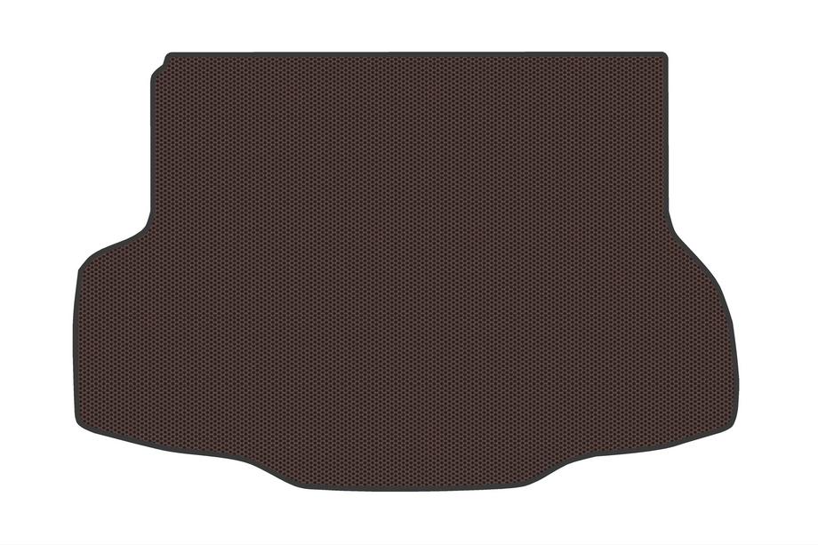 Honda City 2021- Tapis de Coffre en Caoutchouc (Marron) Image