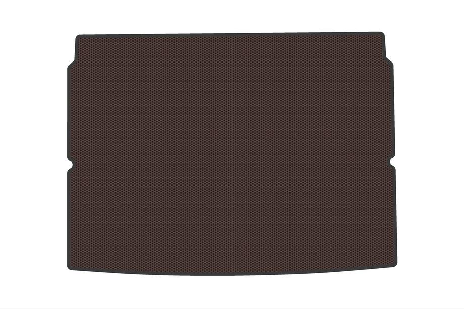 Peugeot 2008 2019- Tapis de coffre en caoutchouc V2 (2023-, Électrique, Marron) Photo 1