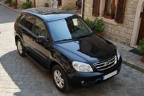 Chery Tiggo 3 2005- Marchepieds Latéraux Bosphorus Black (2 pcs, Aluminium) photo 1