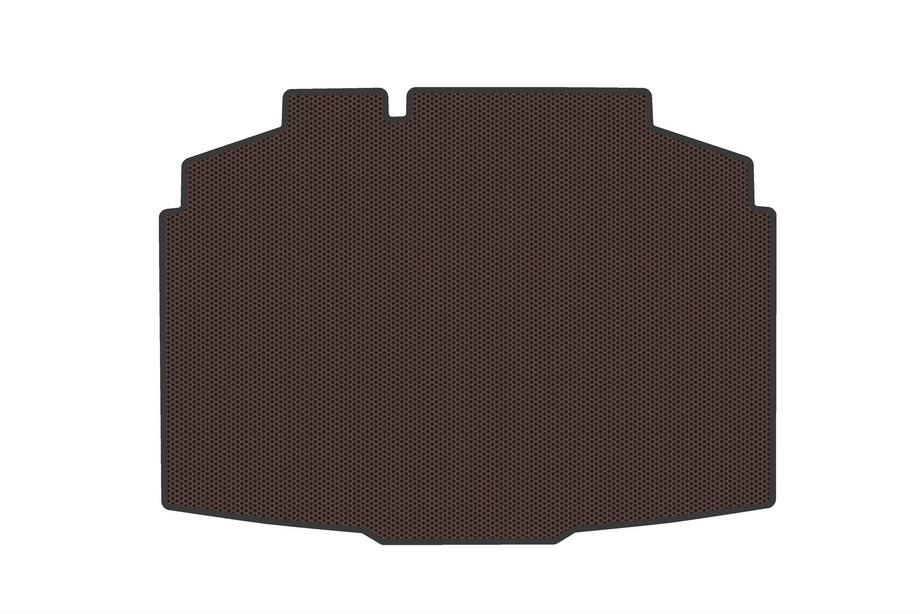Skoda Fabia 2021– Tapis de coffre en caoutchouc (hatchback, marron) Image