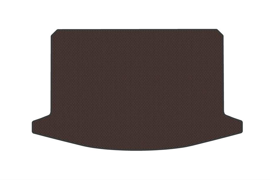 SsangYong Korando 2019- Tapis de Coffre en Caoutchouc (Marron) Photo 1