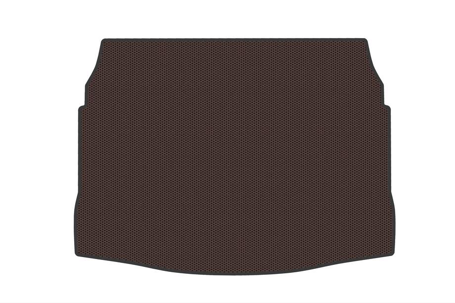 Volkswagen Golf 8 2019- Tapis de coffre en caoutchouc (HB, bas, marron) Image