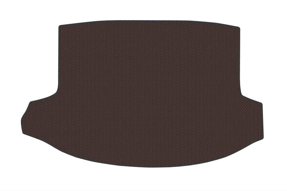 Honda CRV 2022- Tapis de coffre en caoutchouc V2 (Marron) Photo 1