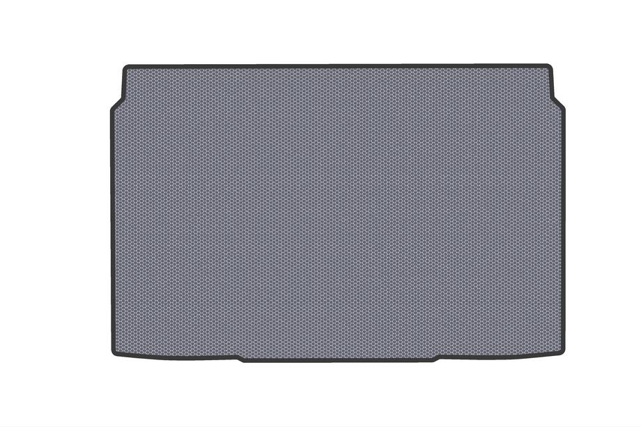 Peugeot 208 2019- Tapis de coffre en caoutchouc (Essence, gris) Image