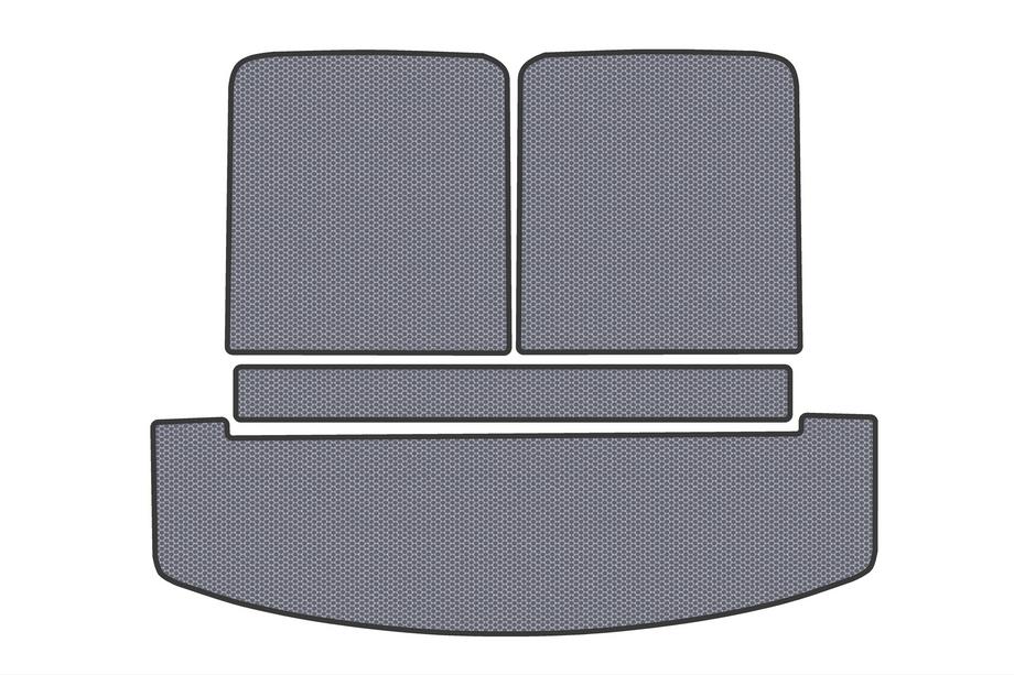Hyundai Santa Fe 5 2023- Tapis de Coffre en Caoutchouc V2 (Gris) Image