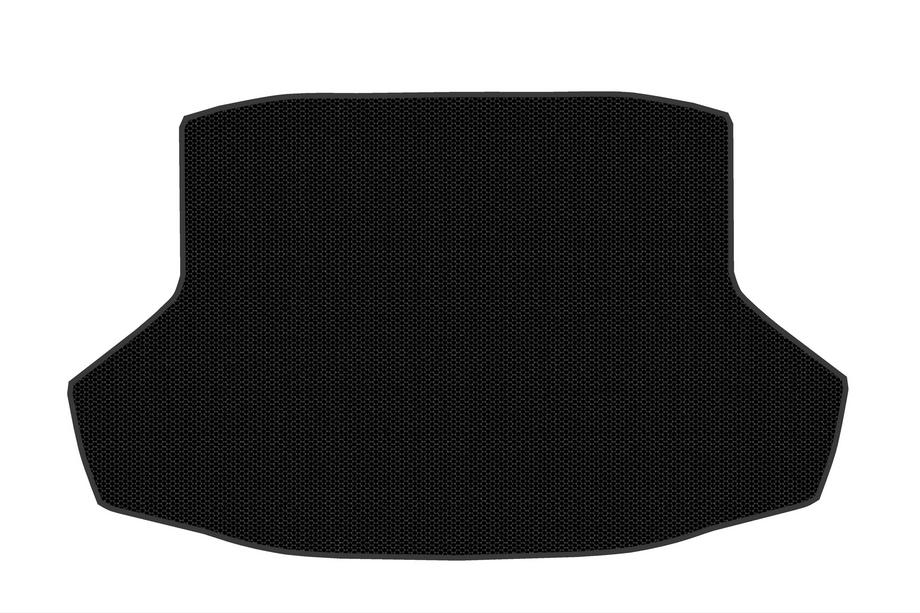Honda Civic Sedan 2021- Tapis de coffre en caoutchouc V1 (Noir) Image