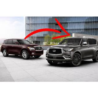 Kit de conversion facelift pour QX80 2024 Infiniti QX56 2010-2013 photo 1