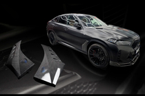 BMW X6 G06 2019–2027 Extensions d'ailes LRT (2023+, Carbone) photo 1