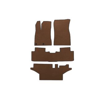 Tapis de sol EVA (3 Rangées, Marron)