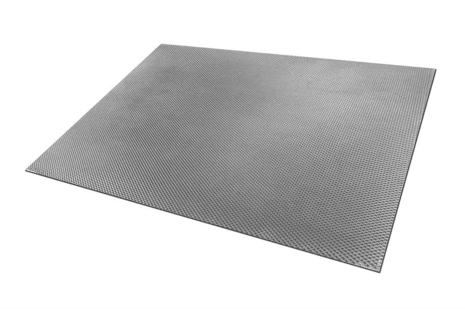 Feuille EVA pour tapis de voiture 150x235 (Motif losange, gris) Photo 1