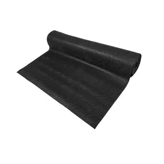 Feuille de caoutchouc pour tapis 120x100 (nid d'abeille, noir) photo 4