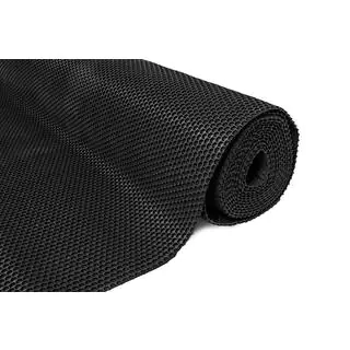 Feuille de caoutchouc pour tapis 120x100 (nid d'abeille, noir) photo 2