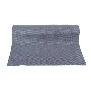 Feuille de caoutchouc pour tapis 120x100 cm (Nid d'abeille, gris) photo 3