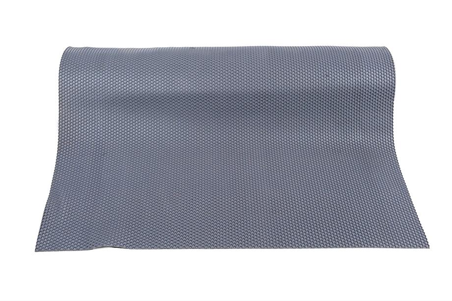 Feuille de caoutchouc pour tapis 120x100 cm (Nid d'abeille, gris) Photo 3