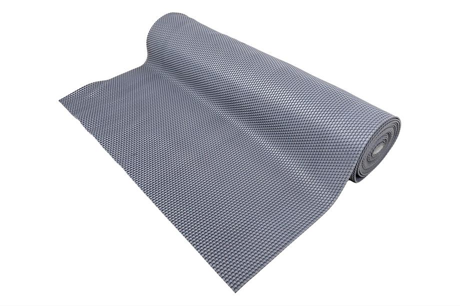 Feuille de caoutchouc pour tapis 120x100 cm (Nid d'abeille, gris) Photo 9