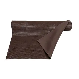 Feuille de caoutchouc pour tapis 120x100 cm (Nid d'abeille, Marron) photo 4