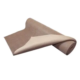 Feuille de caoutchouc pour tapis 120x100 (Nid d'abeille, Beige) photo 3