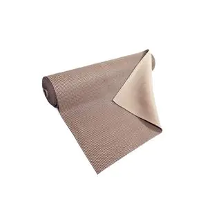 Feuille de caoutchouc pour tapis 120x100 (Nid d'abeille, Beige) photo 4