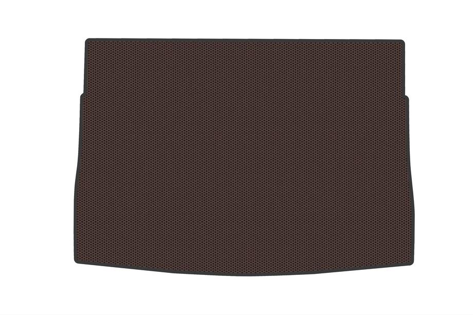 Volkswagen Golf 8 2019- Tapis de coffre en caoutchouc (HB, supérieur, marron) Image