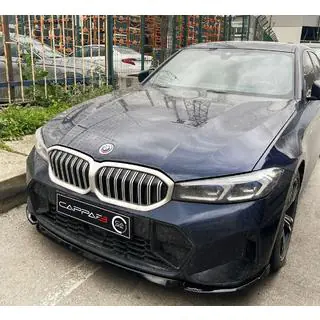 Lame Avant EuroCap V1 (pour M-Performance 2022-, Noir Brillant) BMW 3 Series G20/G21 2018- photo 1
