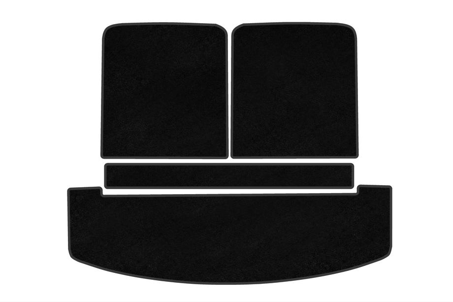 Hyundai Santa Fe 5 2023- Tapis de coffre textile Premium V2 (Noir) Image