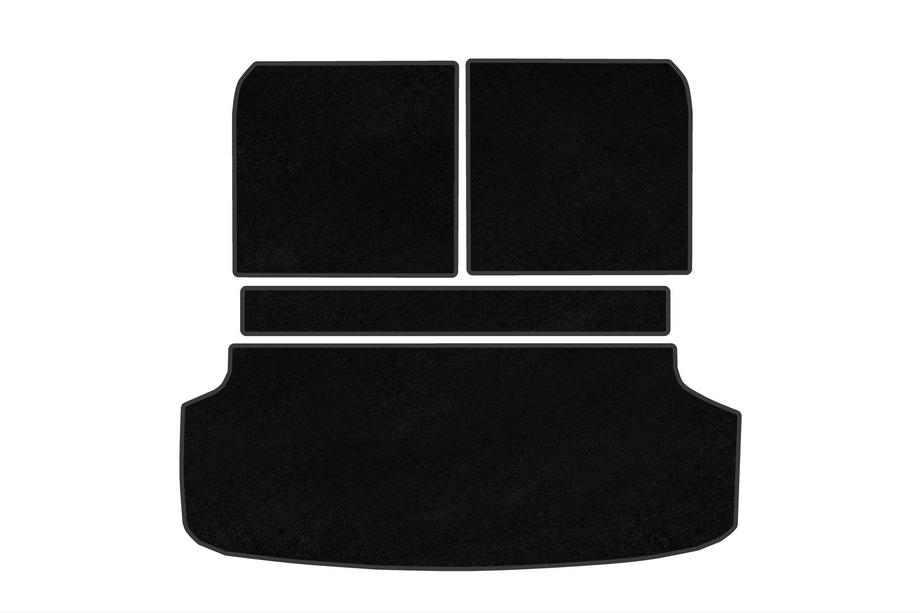 KIA EV9 Tapis de coffre textile Premium V2 (Noir) Image