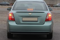 Chevrolet Lacetti 2003-2024 Protection Arrière AK002 Noir (42mm, Inox) photo 2