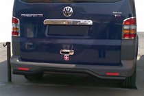 Volkswagen T5 Multivan 2003–2010 Arceau Arrière Vague Noir (Inox) photo 1