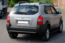 Hyundai Tucson JM 2004- Arceau Arrière AK002 Noir (Inox) photo 2