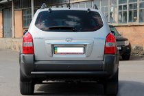Hyundai Tucson JM 2004- Arceau Arrière AK002 Noir (Inox) photo 3
