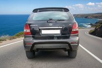 Kia Sorento I BL 2002-2009 Arceau Arrière Black (Inox) photo 1