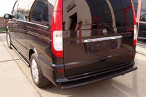 Mercedes Viano 2004-2014 Arceau Arrière AK002 Noir (Inox) photo 7