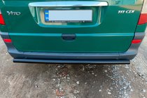 Mercedes Viano 2004-2014 Arceau Arrière AK002 Noir (Inox) photo 2