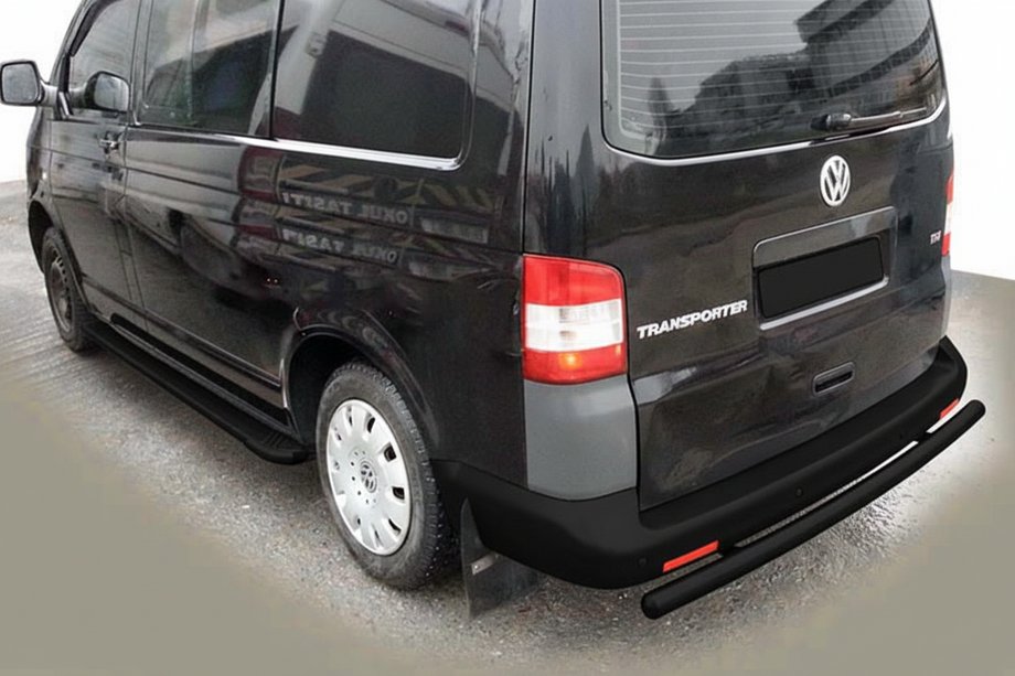 Volkswagen T5 Caravelle 2004-2010 Arceau Arrière AK002 Noir (Inox) Photo 6