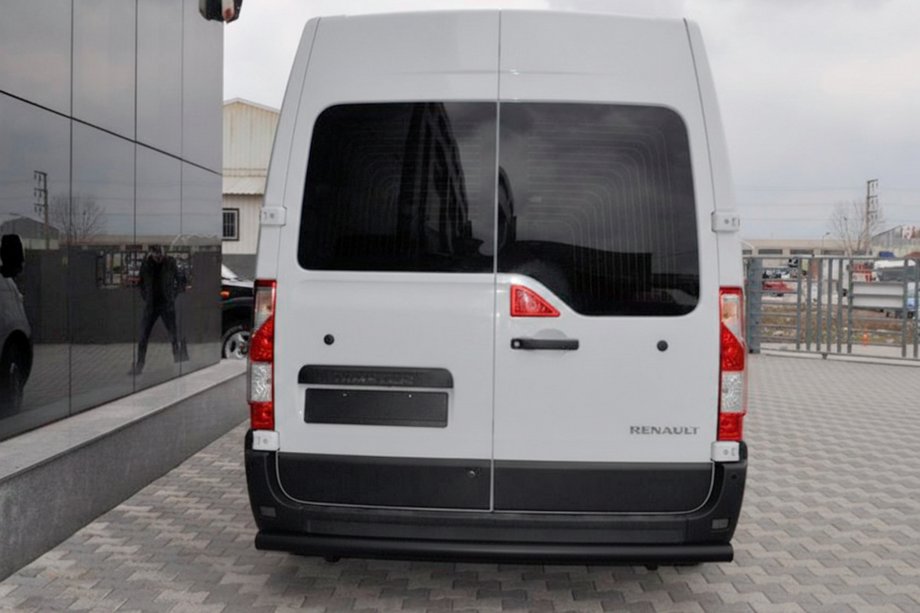Renault Master 2011-2023 Arceau Arrière Black (Inox) Image